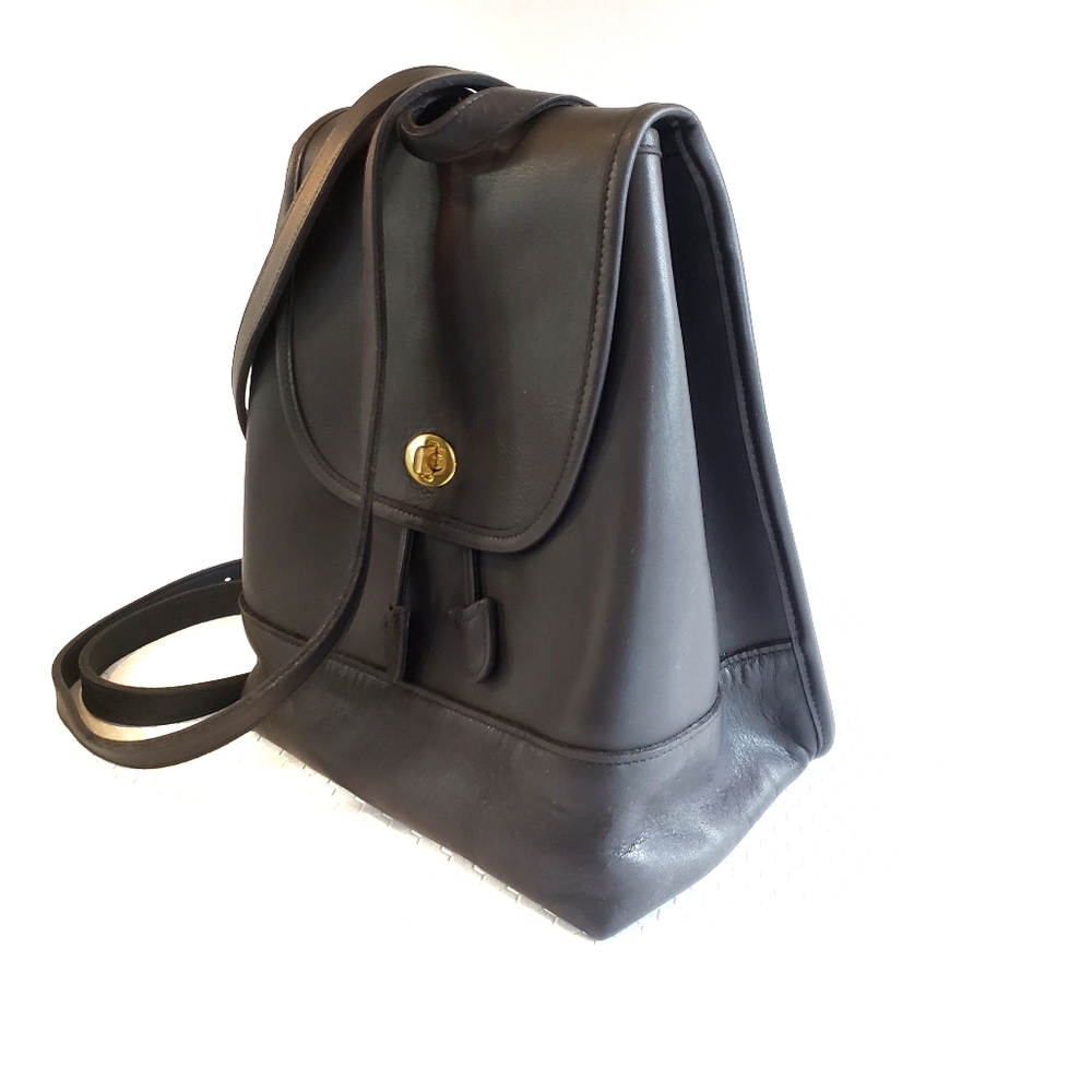 π΄ SOLD π΄ Coach Backpack 9797 Sling Bag Leather - Picture 6 of 8